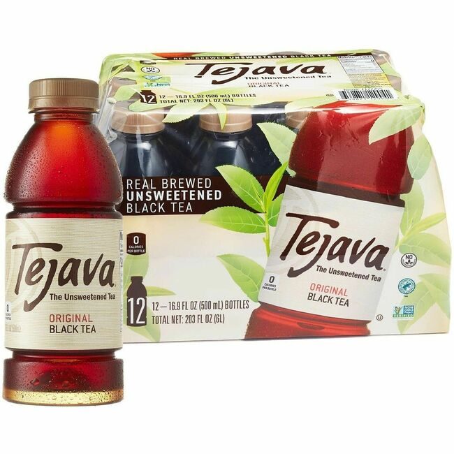 Crystal Geyser Water Company Tejava Tea Orignal Unsw 16.9OZ CWG40118