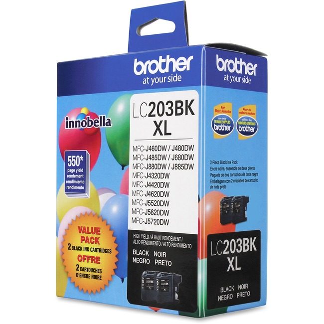 Brother International Crtdg Ij Hy Black 2 PK BRTLC2032PKS