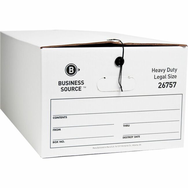 Business Source Box Storage Strng&Buttn Legal BSN26757
