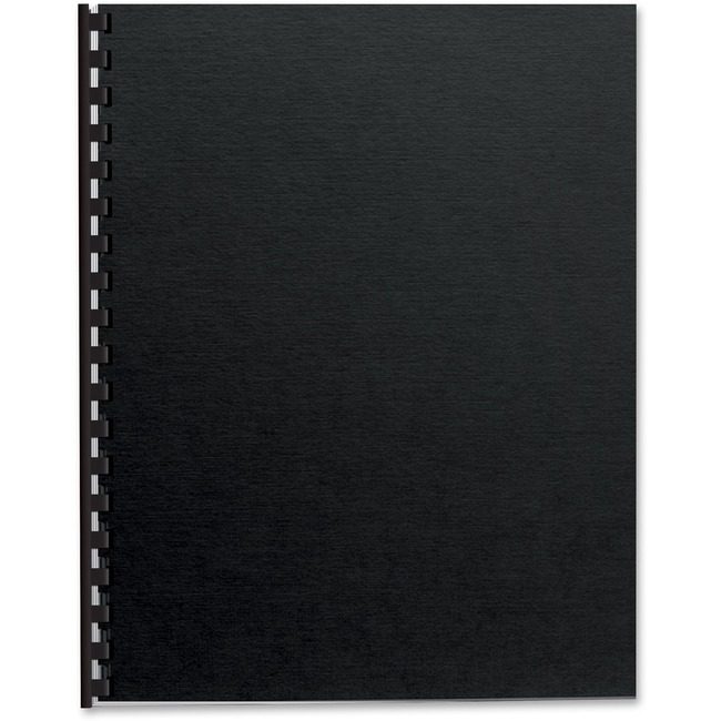 Fellowes Brands Cover Bnd Futura Letter Black FEL5224901
