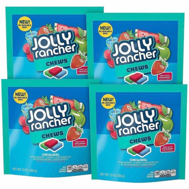 Varies / verify SKU SKU-LEVEL VERIFICATION REQUIRED Food Jolly Rancher Chews 4 Count GRR24600300