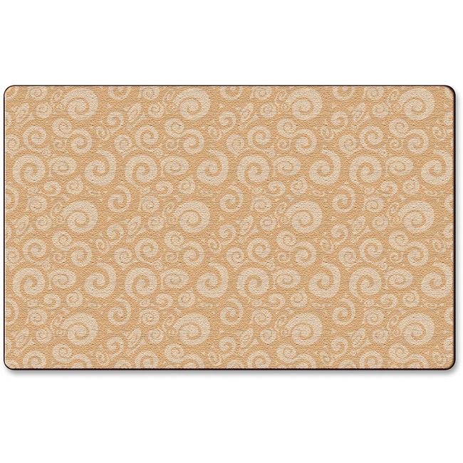 Flagship Carpets Rug Solid Swirl 76"X12ALM FCIFE394-44A