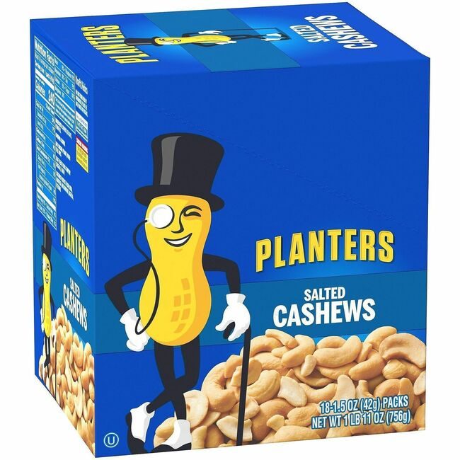 Varies / verify SKU SKU-LEVEL VERIFICATION REQUIRED Food Planters Cshews 18 Count GRR20900626