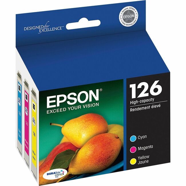 Epson America Crtdg Ink Wkforce C M&Y EPST126520-S