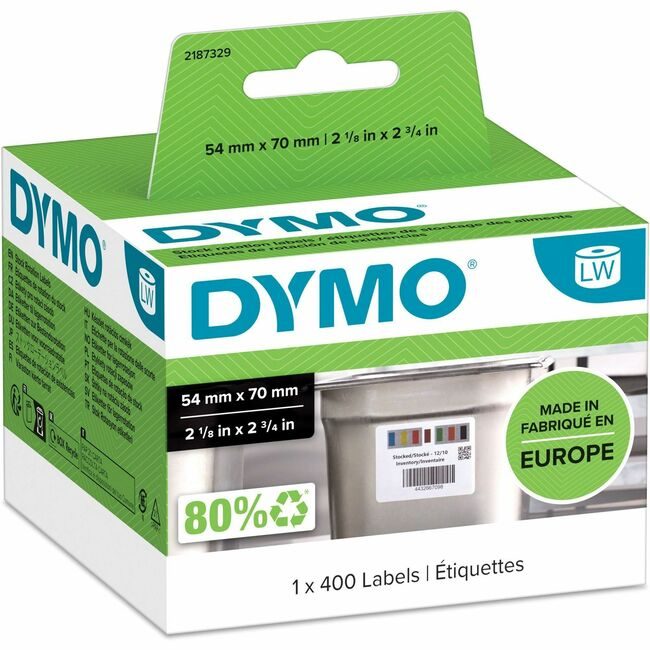 Newell Brands DYMO Label Lw Fst 2-1/8"X 2-3/4 DYM2187329