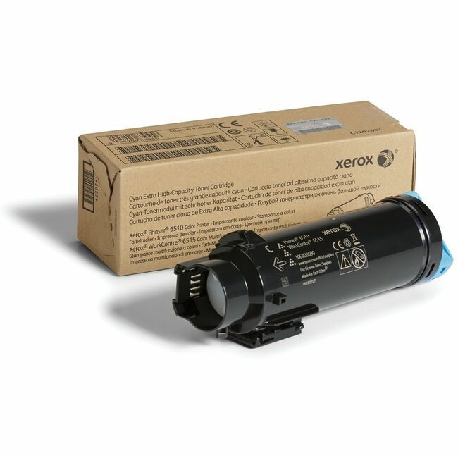 Xerox Corporation Toner Xhi Cap Cyn 6510/15 XER106R03690