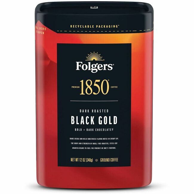 The J.M. Smucker Company Folgers Coffee Medrst 12OZ Blckgold FOL12722