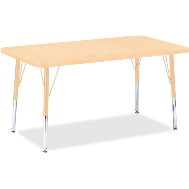 Jonti-Craft, Inc. Table Rectangle 24X36 Maple JNT6478JCE251