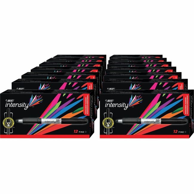 BIC Corporation Marker Perm Grip Fine Black BICGPM11BKCT