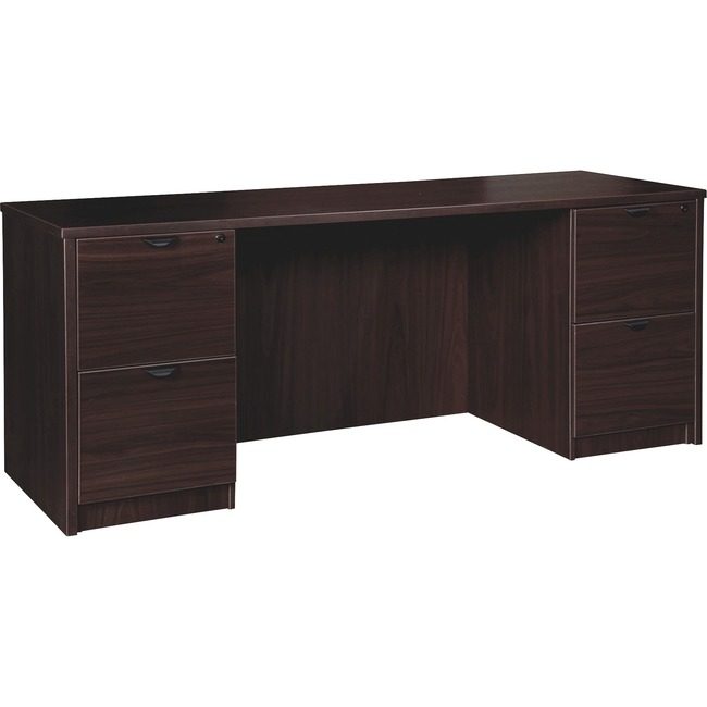 Lorell Credenza 24X72 Double Ped Es LLRPC2472ES