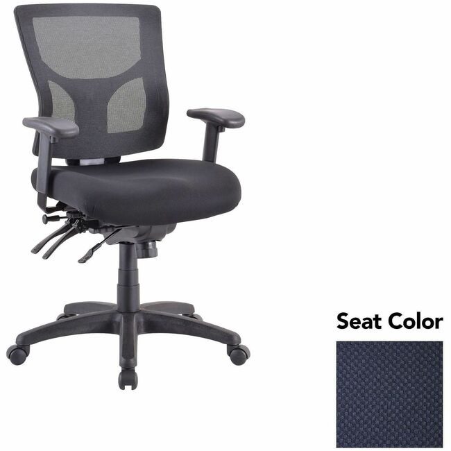 Lorell Chair Mid Back Navy LLR6200166