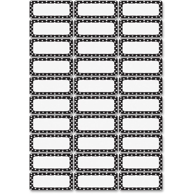 Ashley Productions Nameplate Mgntc Foam Bwdts ASH10080