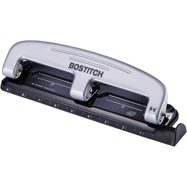 Amax Inc. Bostitch / PaperPro Punch 3HOLE 12SH Gray ACI2101