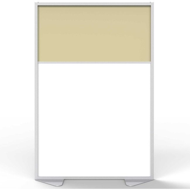 Ghent Manufacturing Partition Aluminum 72X48 Crml GHEMP7248208A