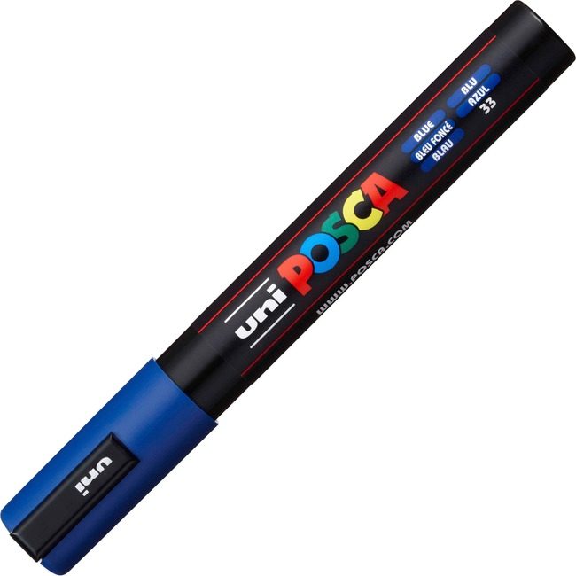 Mitsubishi Pencil Co. / uni-ball Marker Med Point Be UBCPC5MBLUE