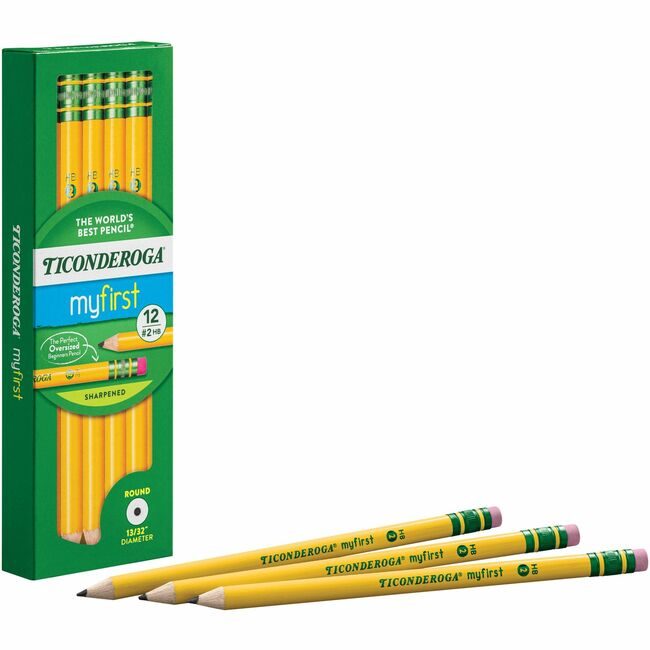 Dixon / Ticonderoga Dixon Ticonderoga Company / Pencil Ticon Myfirst #2 Yw DIX33312
