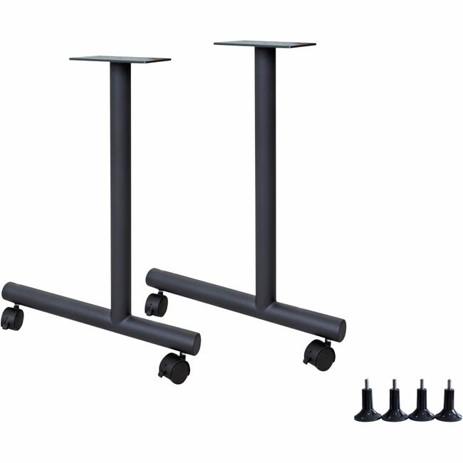 Lorell Base Trng Tbl C-Leg W/Cstr Black LLR60801