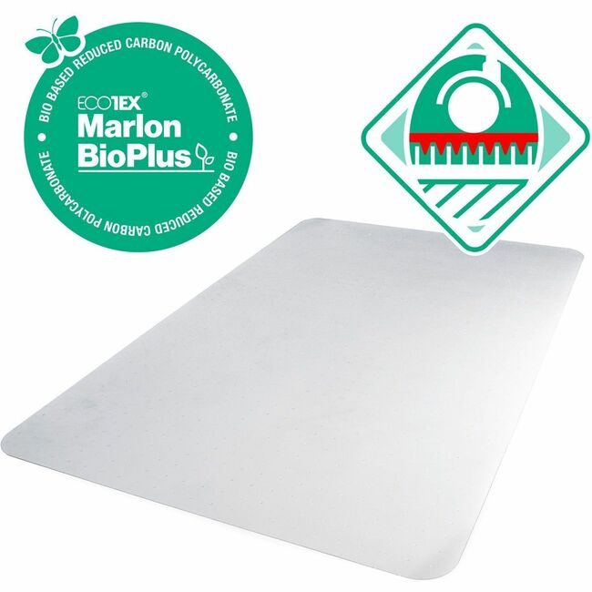 Floortex Chairmat Bioplus Carpet 35X FLRNCCMFLBG0002
