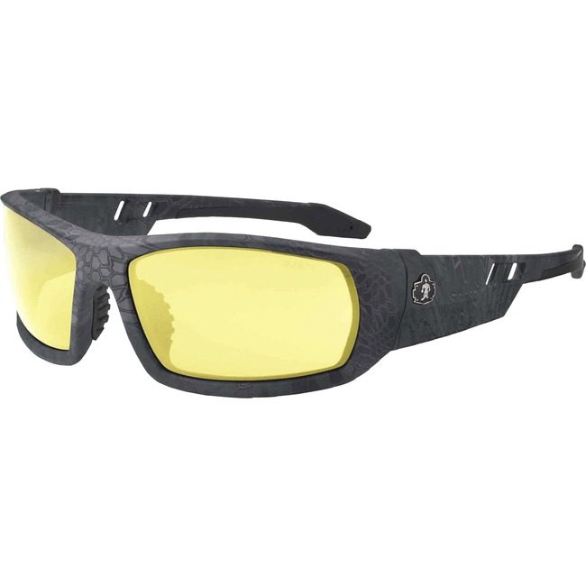 Ergodyne Safety Glasses Yellow Camo EGO50550