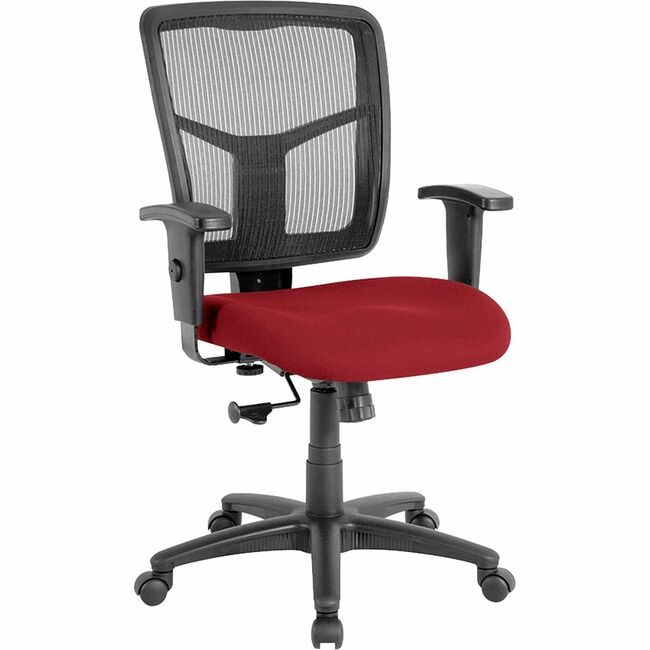 Lorell Chair Midbk Msh Real Red LLR86209-02