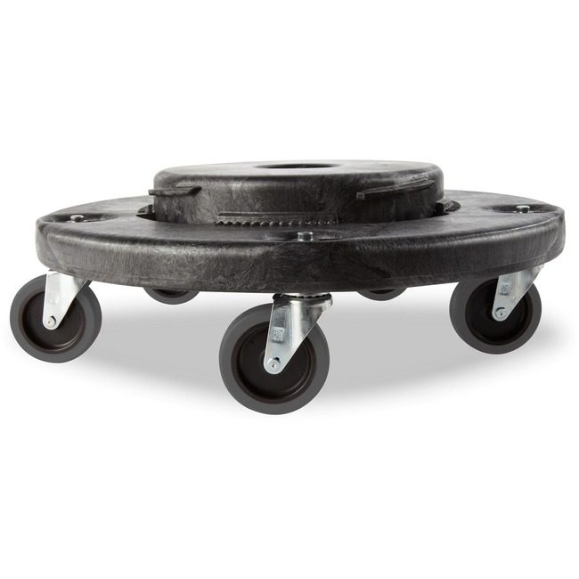 Rubbermaid Commercial Products Dolly Brute Quiet Black RCP264043BLA