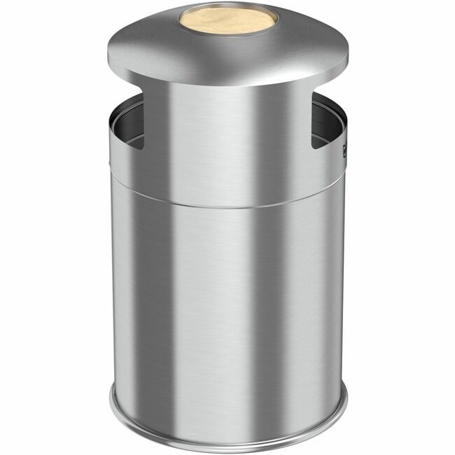 HLS Commercial Trashcan Sideentry Ashtray HLCHLS50DSI