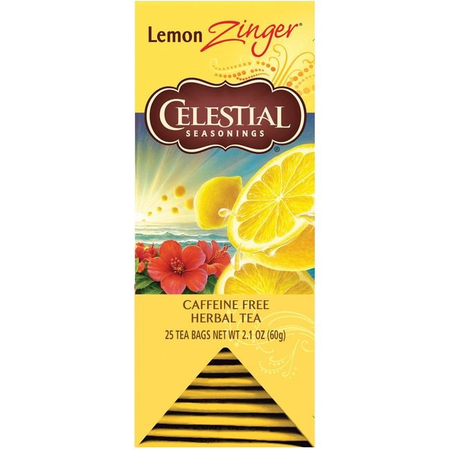 Celestial Seasonings / Hain Tea Lemonzingr 25 Count CST031010