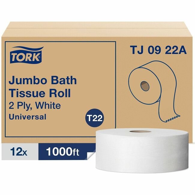 Essity Tork Tissue Jrt Univ 2PLY 9" TRKTJ0922A
