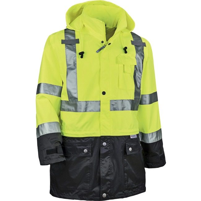 Ergodyne Rain Jacket M Lime EGO25323