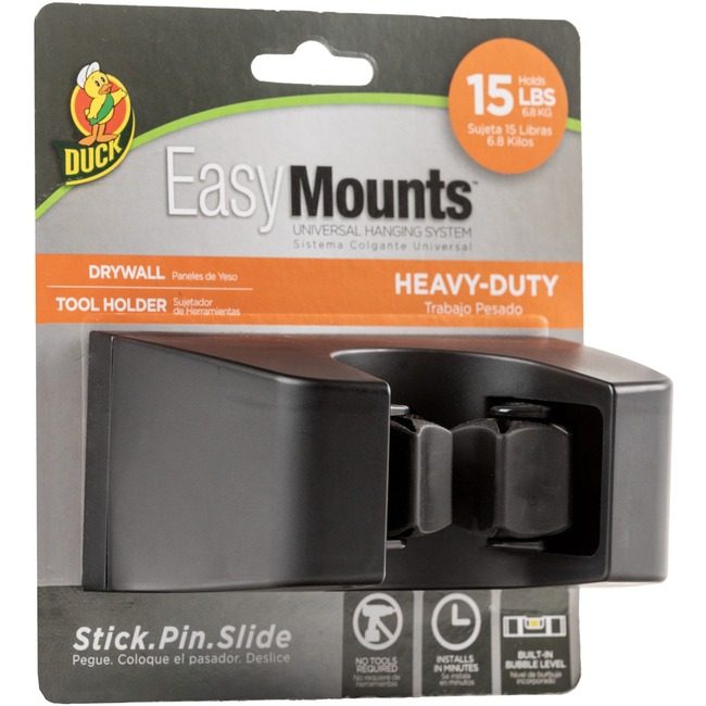Shurtape Technologies Duck Brand Mount Toolholder Drywall Black DUC287215