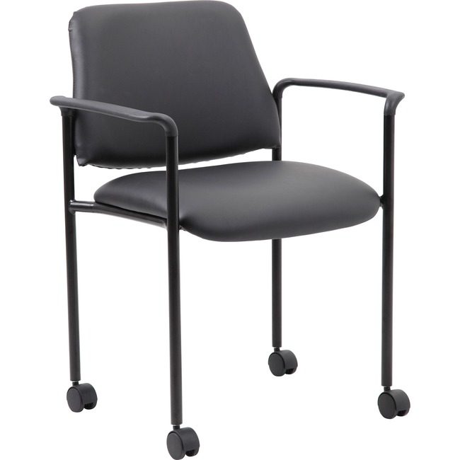 Boss Office Products Chair Stacking Vinyl Casters B BOPB9503RCS