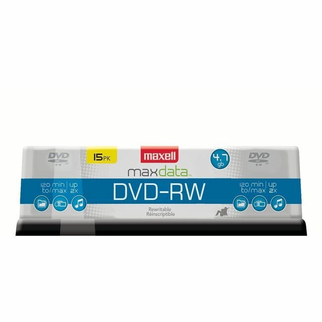 Maxell Dvd-Rw Jwlcse 15/PK MAX635117
