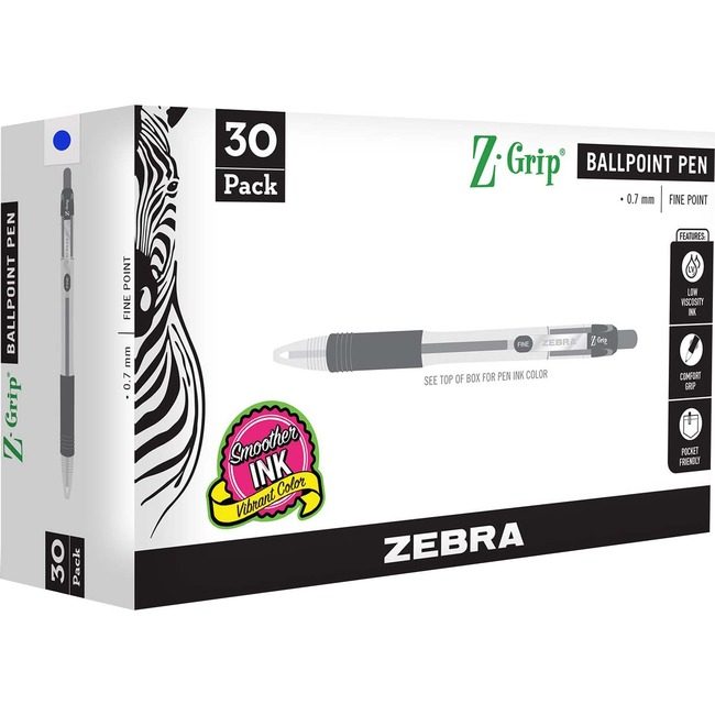 Zebra Pen Corporation Z-Grip Rt Bp 0.7MM Be ZEB25230