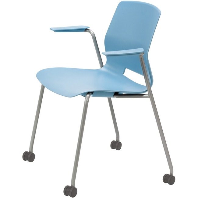 KFI Seating Chair 4-LEG Arms&Caster Sbe KFICS2701-P35