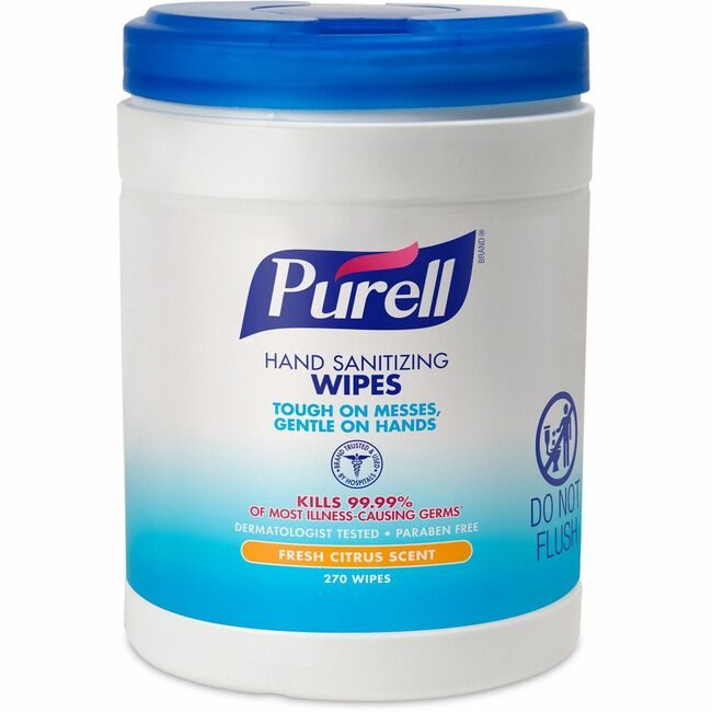 GOJO Industries Wipes Purell 270 Count GOJ911306