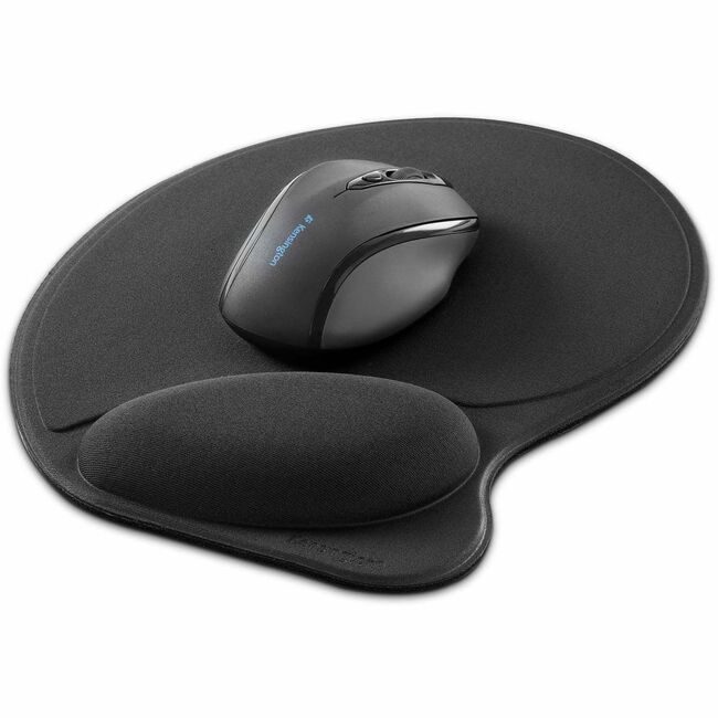 ACCO Brands Kensington Wristrest Mse Pillow Black KMW57822