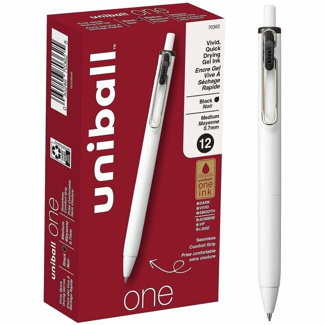 Mitsubishi Pencil Co. / uni-ball Pen Gel Ub One 0.7MM Dz Black UBC70362