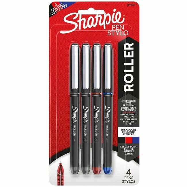 Sharpie / Expo / Prismacolor / Sanford Newell Brands / Sanford Sharpie / Expo / Prismacolor / Pen Rb Sharpe Assorted 4/PK SAN2093224