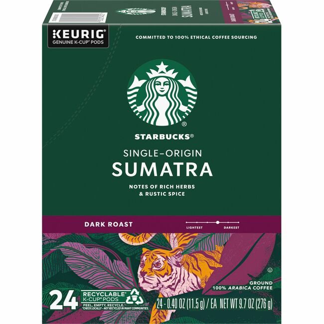 Seattle's Best Coffee Starbucks Coffee Company Seattle's Best Sumatra Kcup 24 Count SBK91281
