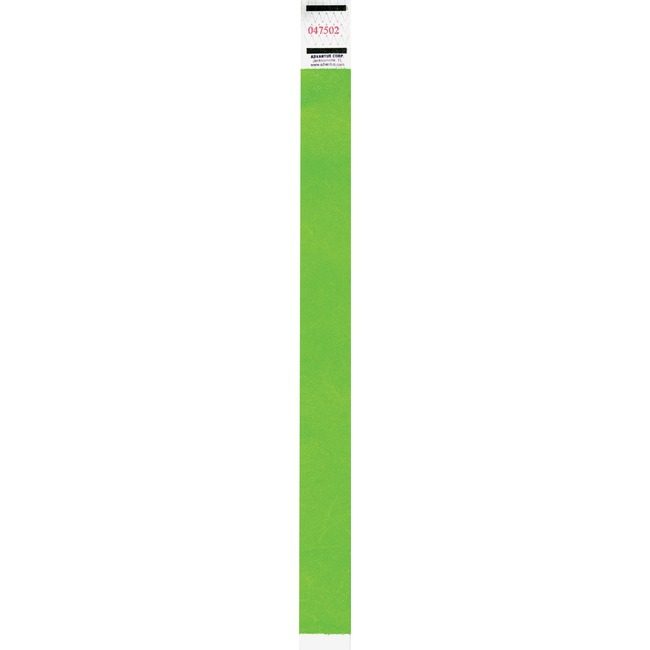 Advantus Corporation Wristbands Tyvek Neon Grn AVT91122