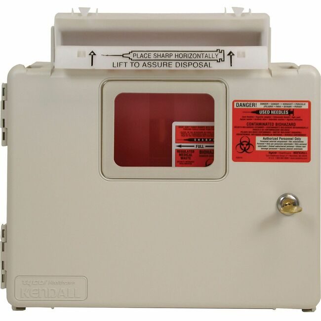 Cardinal Health / Covidien Cabinet Wallmt Sharps 5QT CVDSWMU100609