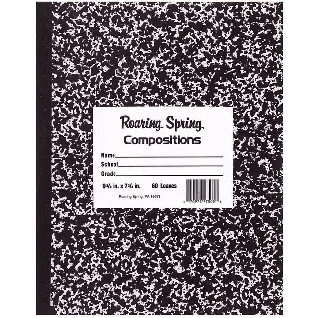 Roaring Spring Paper Products Book Composition Softcvr 60 ROA77505CT