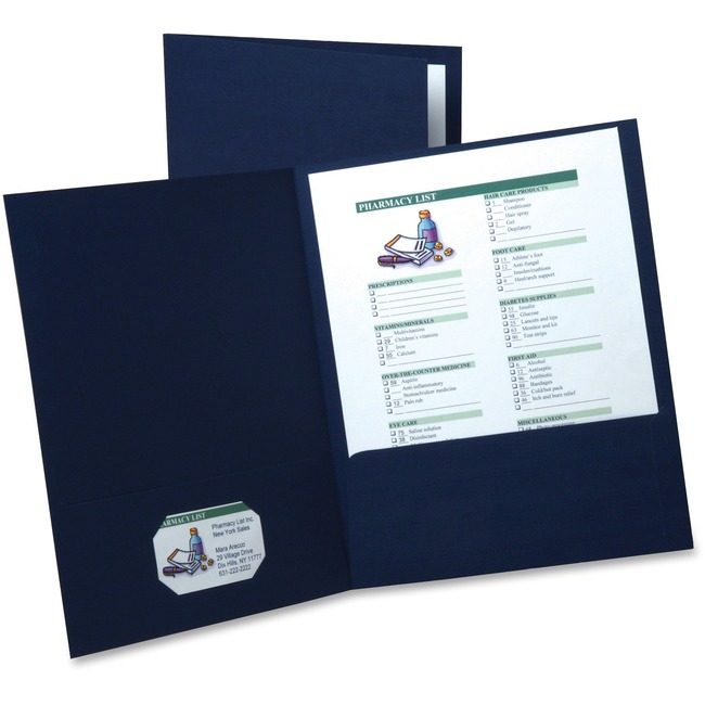 TOPS Products / ACCO legacy Oxford Portfolio 2PKT Linin 5 Count Nb OXF50543