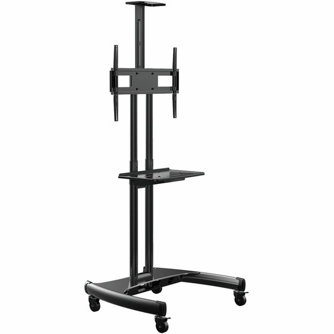 Rocelco Tv Cart Webcam 70" Black RCLRVSTC