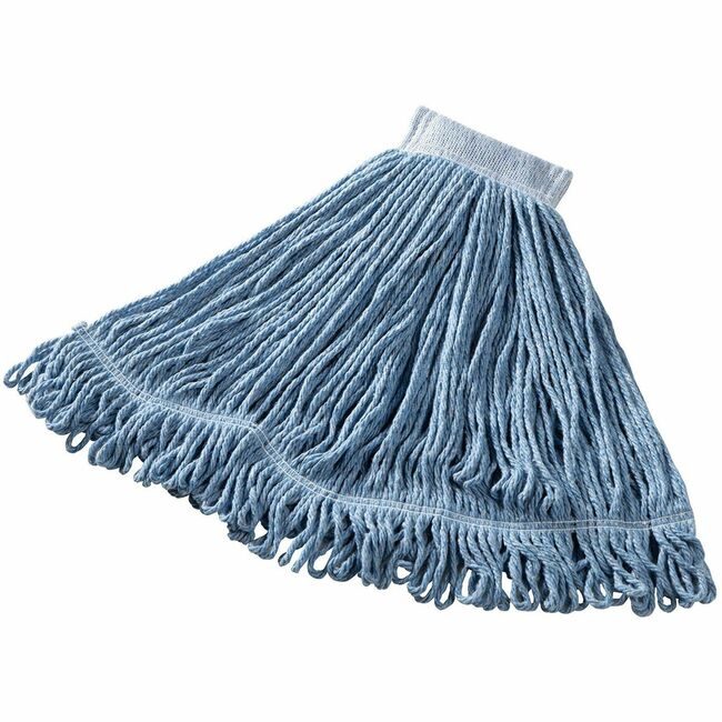 Rubbermaid Commercial Products Mop Wet Superstitch Large Be RCPD253BLUCT