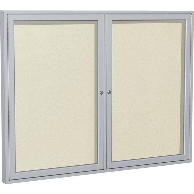 Ghent Manufacturing Board Enc 2DR Alm 48X60 Ivy GHEPA24860VX185