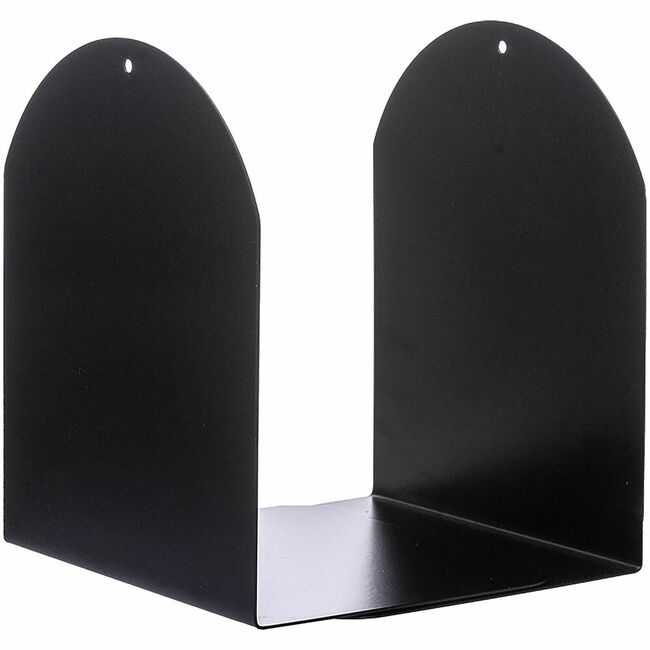 Business Source Bookend Magnetic 7"H Black BSN54071