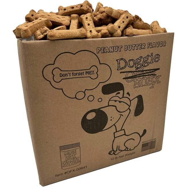 Office Snax Dogtreats Peanbut 10LB OFX00641