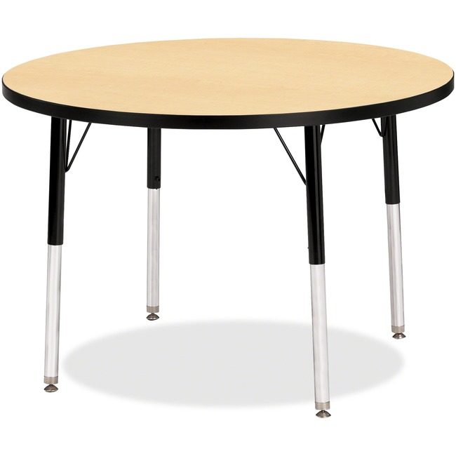 Jonti-Craft, Inc. Table Activity 36"RND Mp/Bk JNT6488JCE011