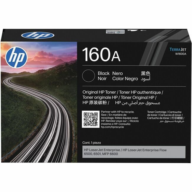 HP Inc. / Hewlett-Packard Crtdg Tnr Black HEWW1600A